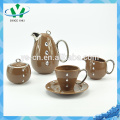 Schöne keramische arabische Teetasse Set